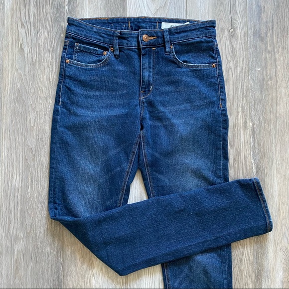 H&M Blue Jeans Medium Wash Denim 26x30 - Picture 3 of 9